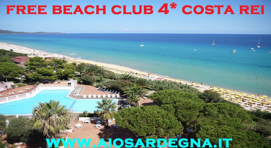 Vacanze 2017 in Sardegna Free Beach Club 4* Costa Rei